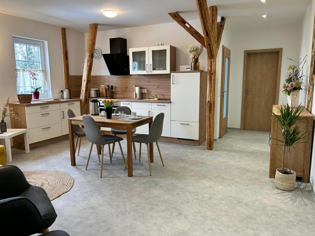 Ferienwohnung Landliebe ルドルシュタット エクステリア 写真
