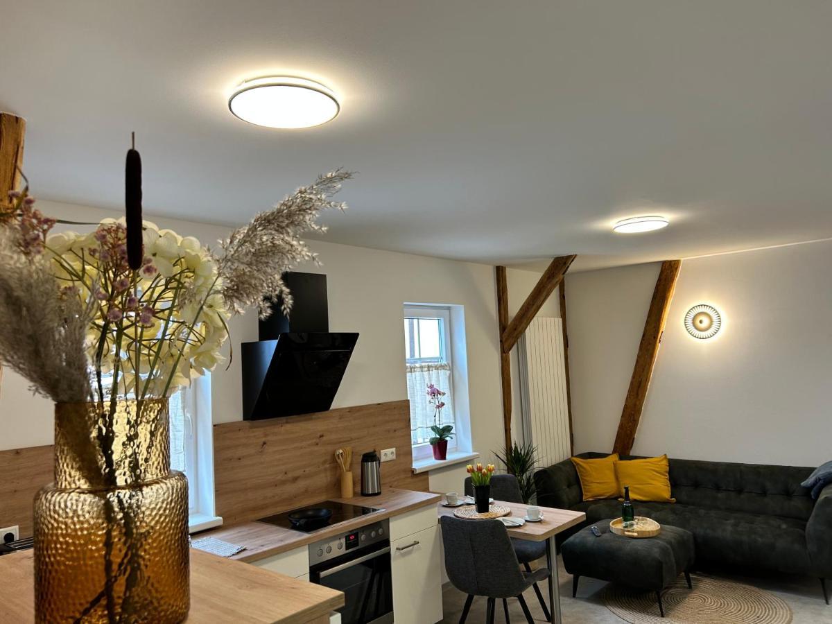 Ferienwohnung Landliebe ルドルシュタット エクステリア 写真