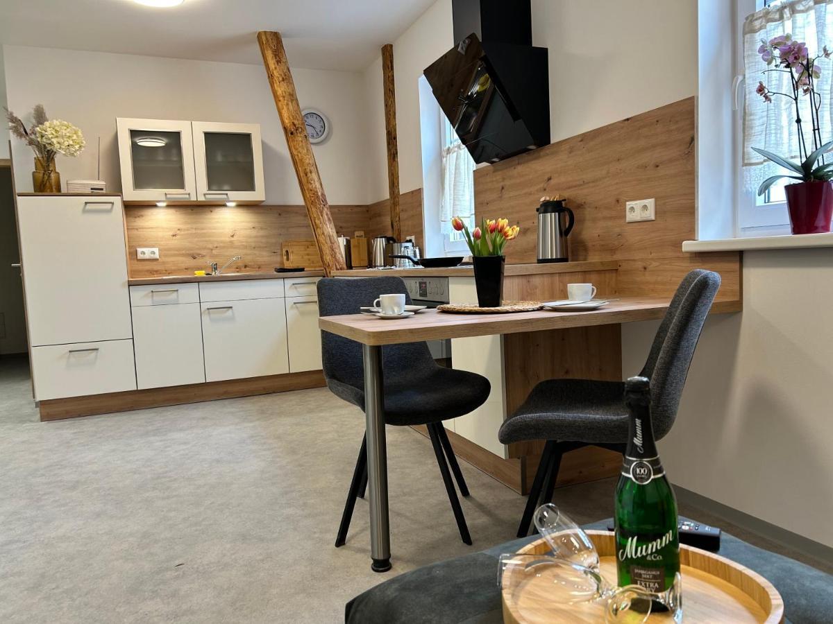Ferienwohnung Landliebe ルドルシュタット エクステリア 写真